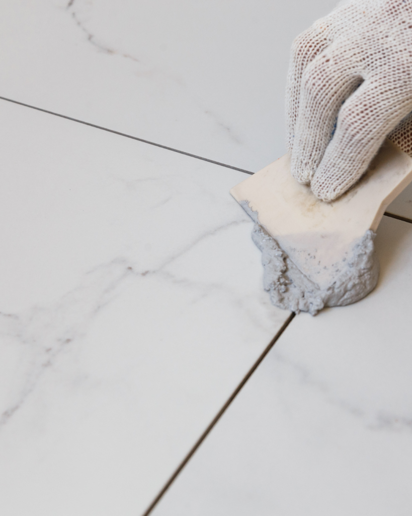 Professional grout sealing in Queensland protecting tile grout from stains and moisture